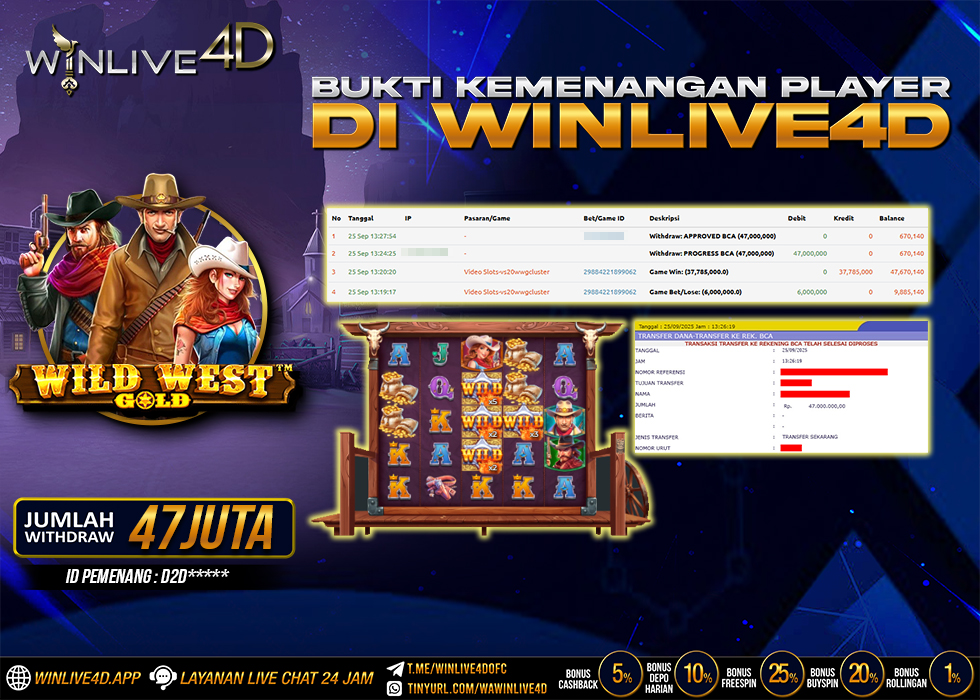 WINLIVE4D JACKPOT.,- LUNAS