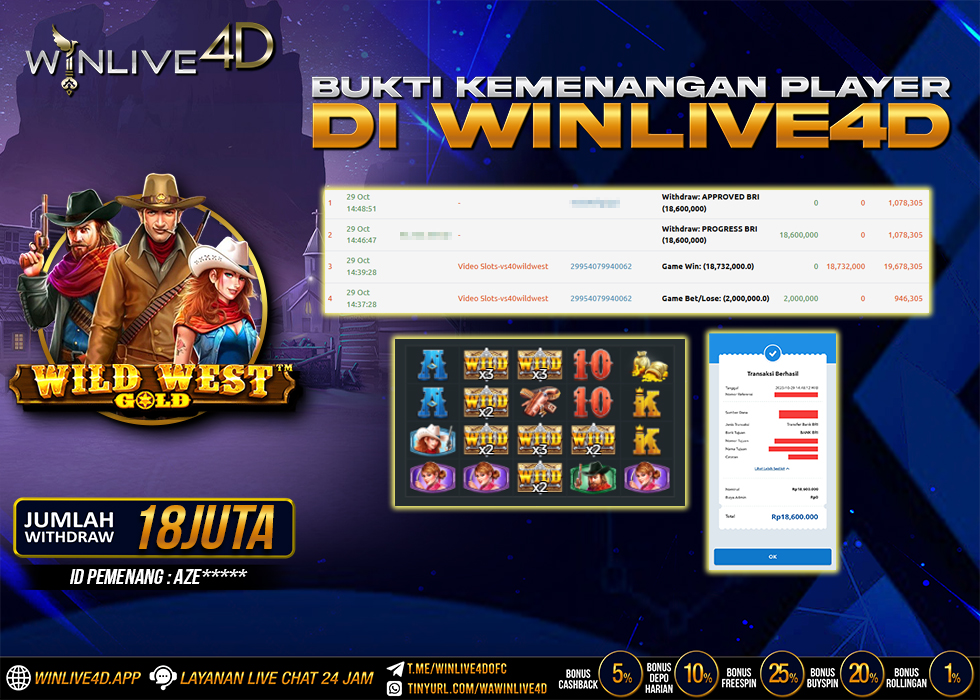 WINLIVE4D JACKPOT.,- LUNAS