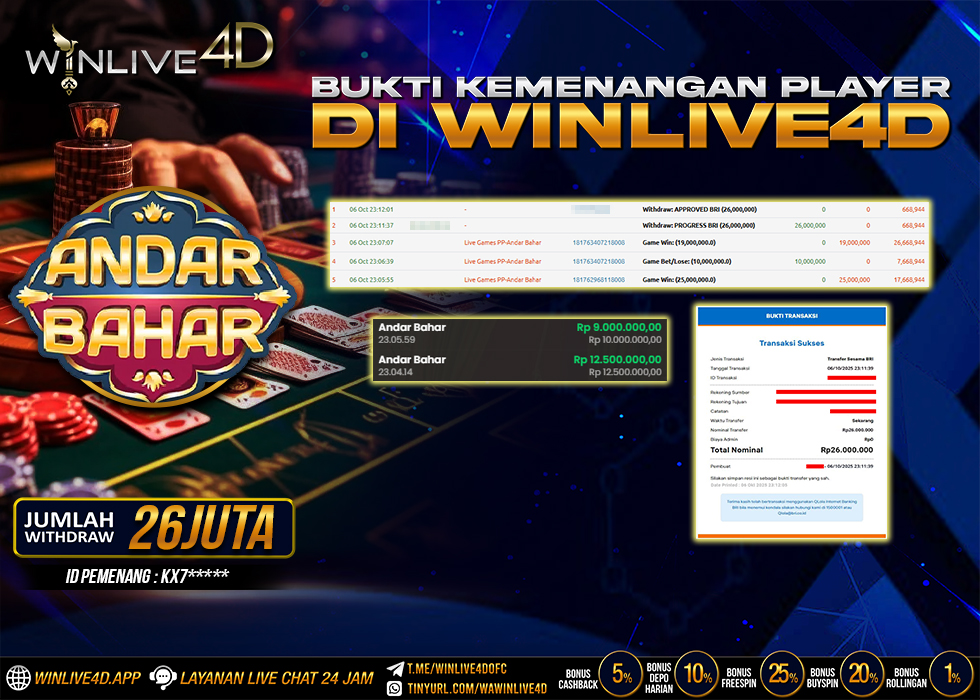 WINLIVE4D JACKPOT.,- LUNAS