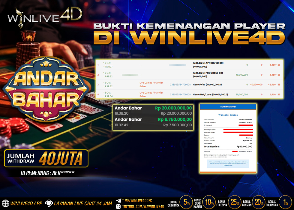 WINLIVE4D JACKPOT.,- LUNAS