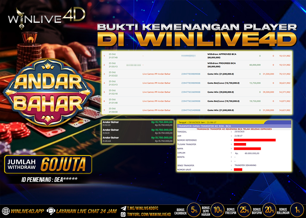 WINLIVE4D JACKPOT.,- LUNAS