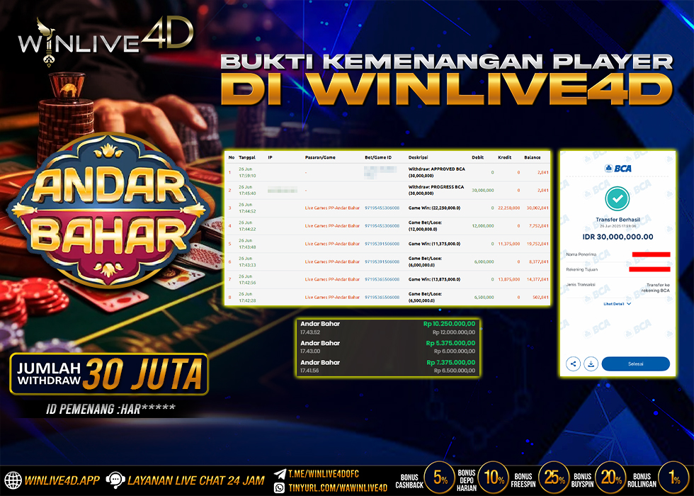 WINLIVE4D JACKPOT andar-bahar-26-6-25.,- LUNAS