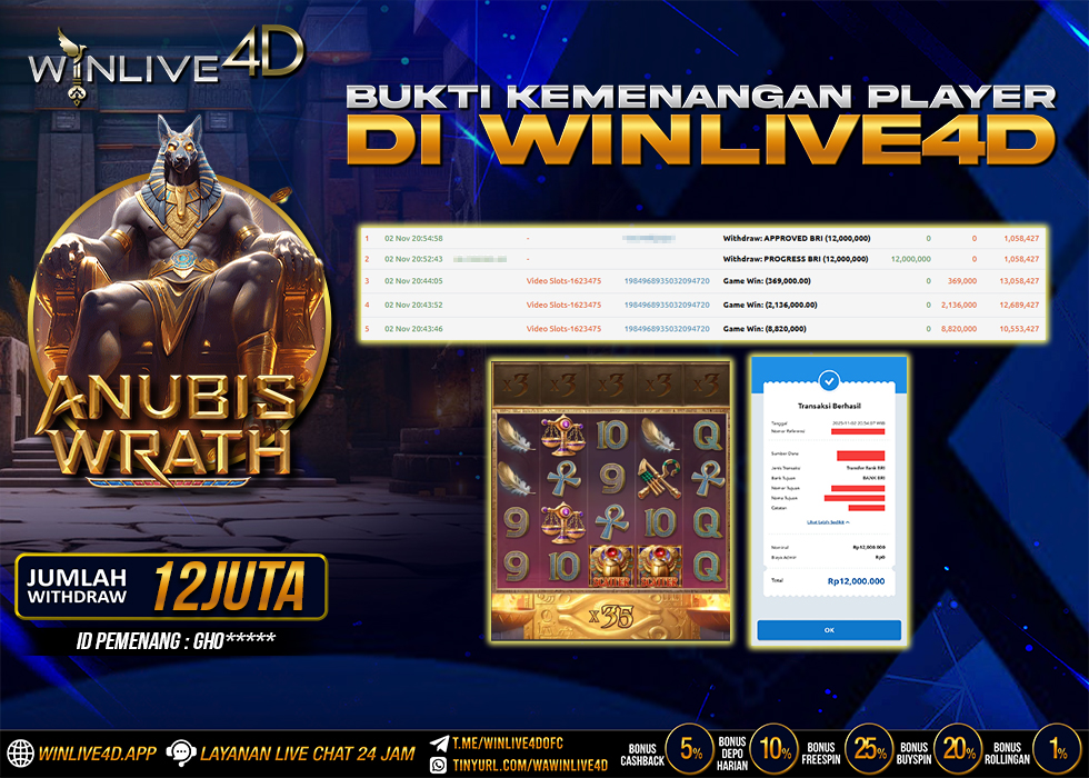 WINLIVE4D JACKPOT.,- LUNAS