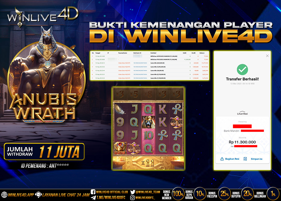 WINLIVE4D JACKPOT anubis-wrath-13-5-25.,- LUNAS
