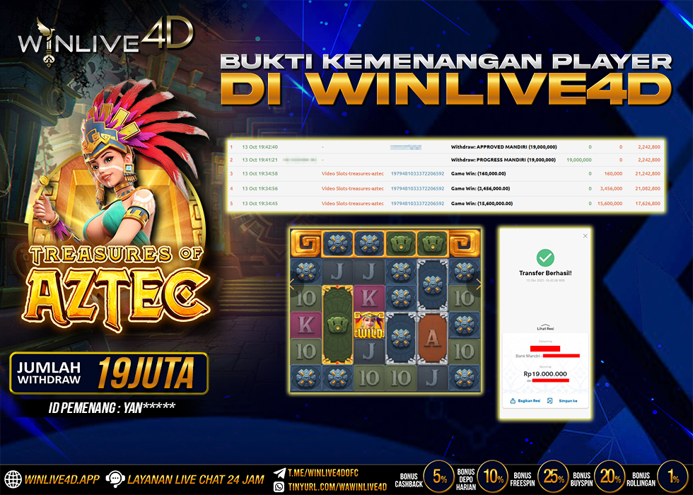 WINLIVE4D JACKPOT.,- LUNAS