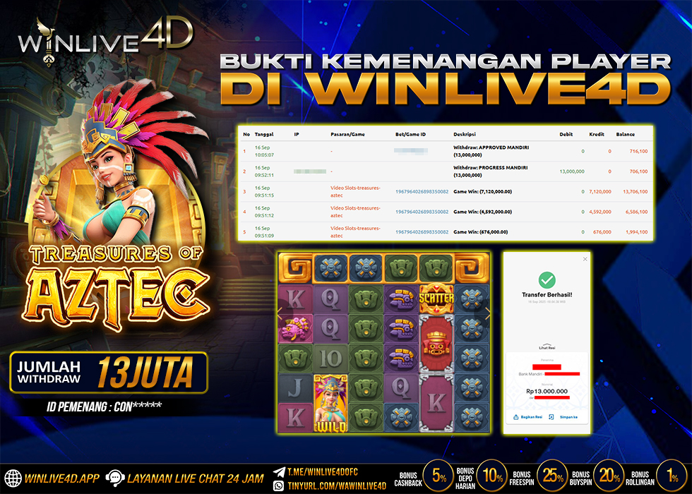 WINLIVE4D JACKPOT aztec-16-9-25.,- LUNAS