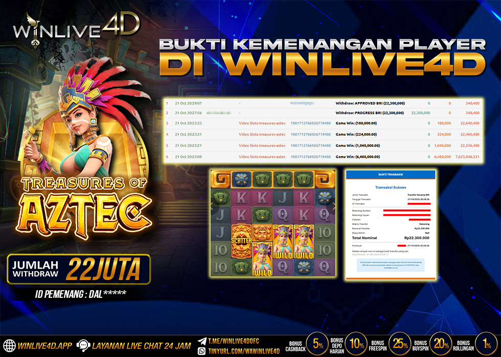 WINLIVE4D JACKPOT.,- LUNAS