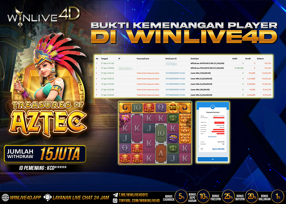 WINLIVE4D JACKPOT.,- LUNAS