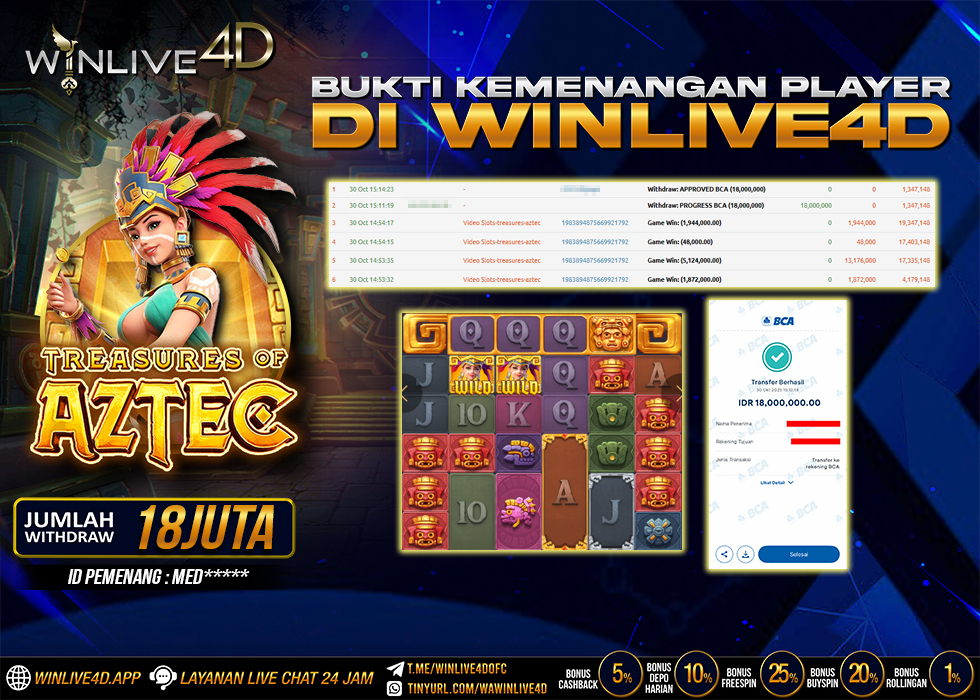 WINLIVE4D JACKPOT.,- LUNAS