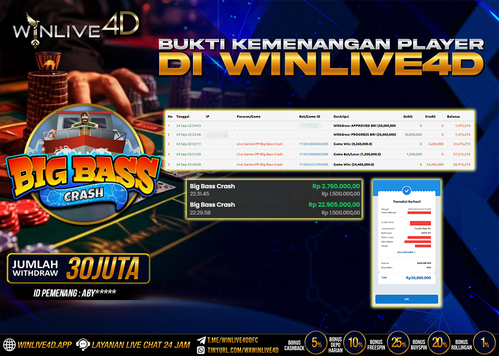 WINLIVE4D JACKPOT.,- LUNAS