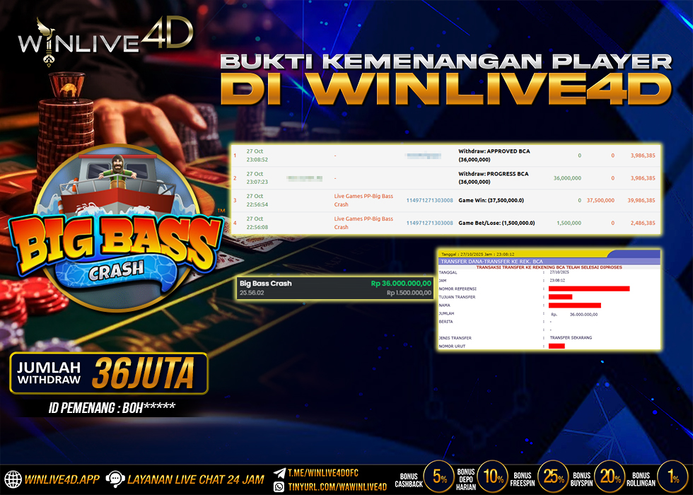 WINLIVE4D JACKPOT.,- LUNAS