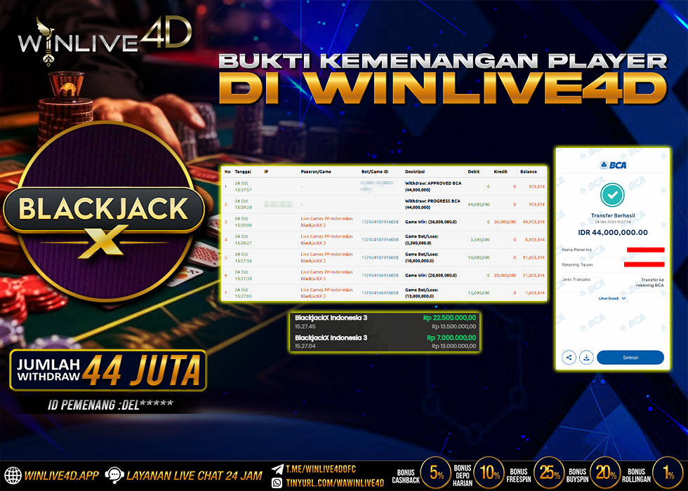 WINLIVE4D JACKPOT.,- LUNAS