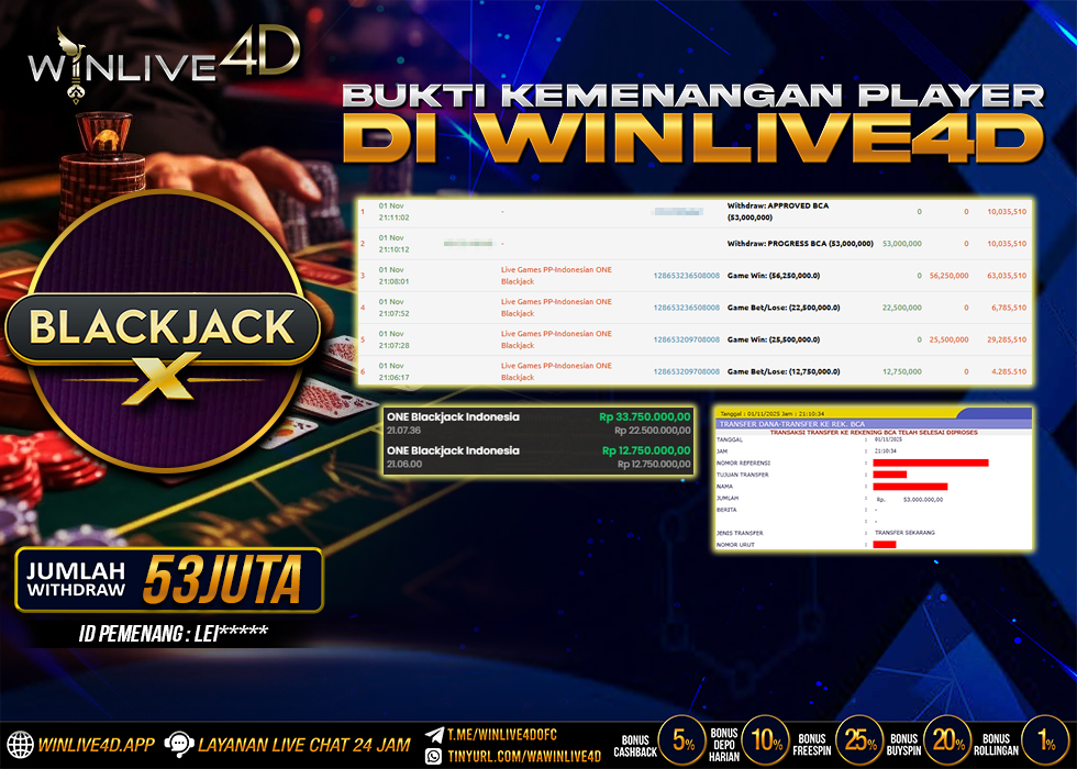 WINLIVE4D JACKPOT.,- LUNAS