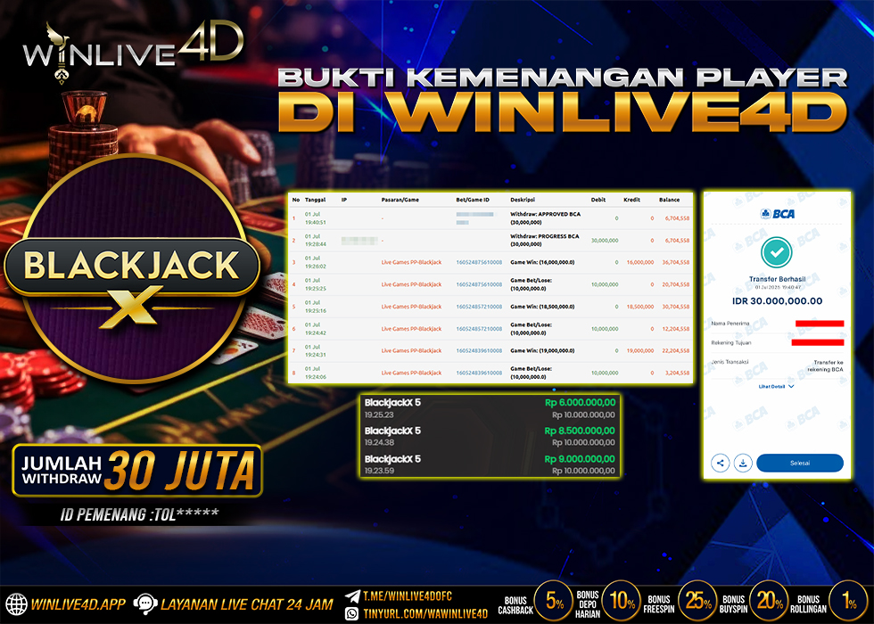 WINLIVE4D JACKPOT blackjackx-1-7-25.,- LUNAS