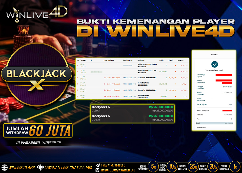 WINLIVE4D JACKPOT blackjackx-27-6-25.,- LUNAS
