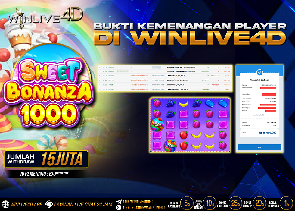 WINLIVE4D JACKPOT.,- LUNAS