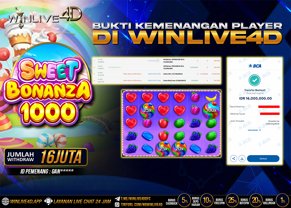 WINLIVE4D JACKPOT.,- LUNAS