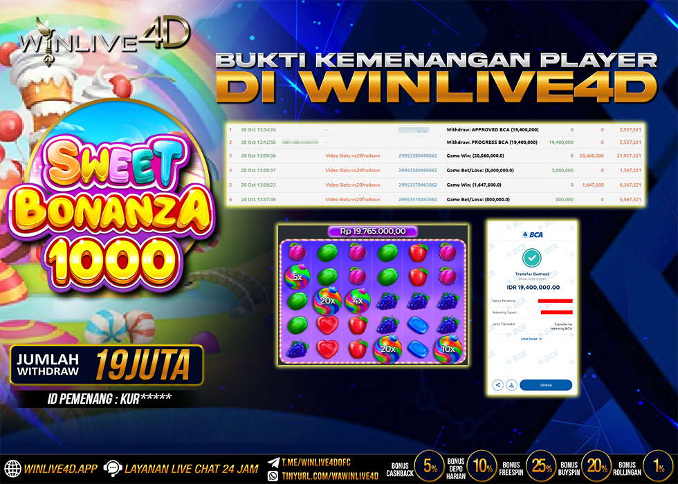 WINLIVE4D JACKPOT.,- LUNAS