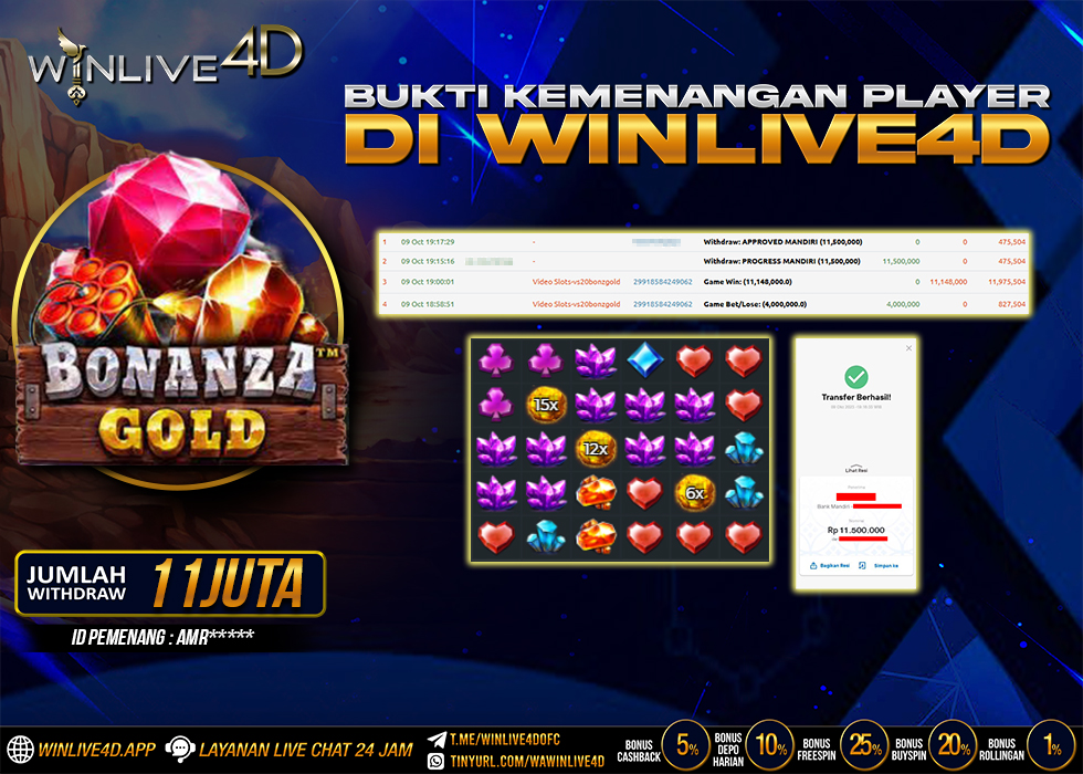 WINLIVE4D JACKPOT.,- LUNAS