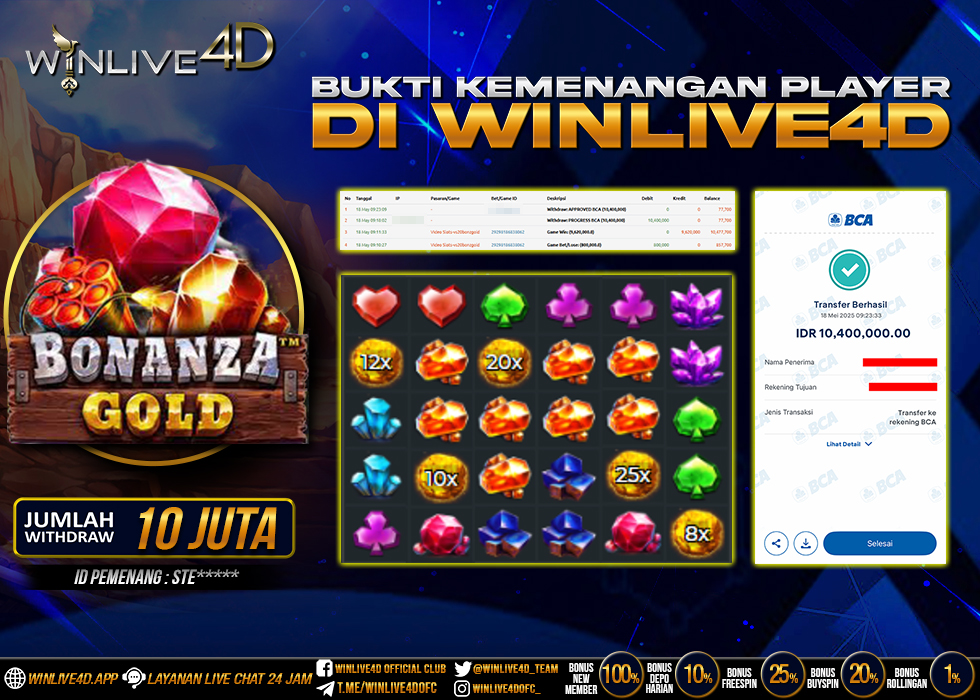 WINLIVE4D JACKPOT bonanza-gold-18-5-25.,- LUNAS