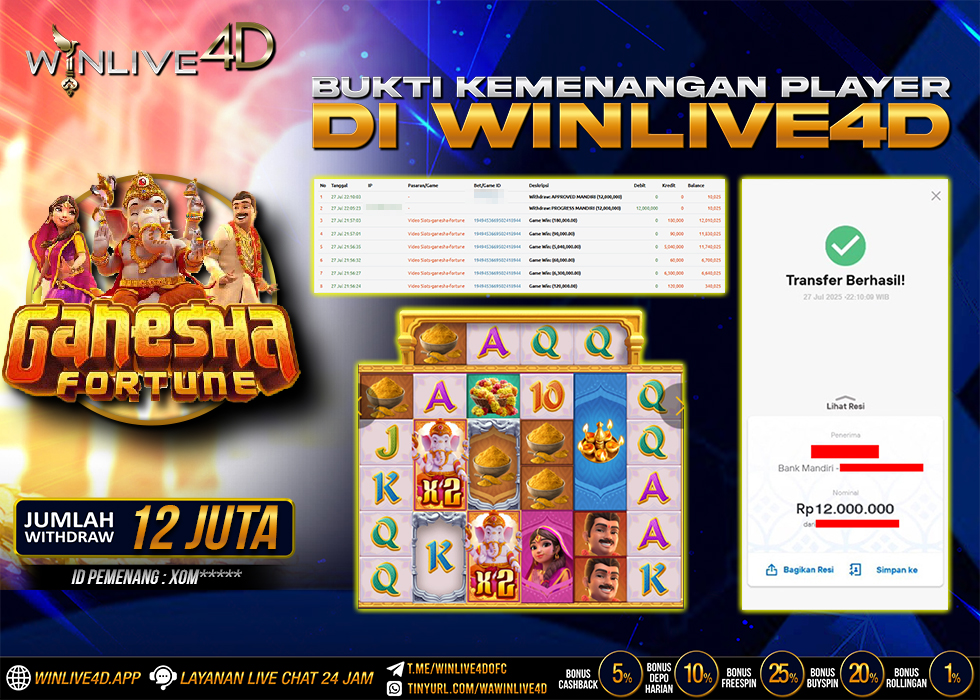 WINLIVE4D JACKPOT ganesha-fortune-27-7-25.,- LUNAS