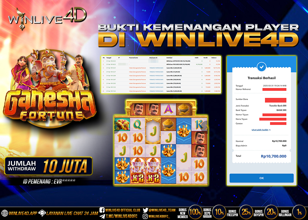 WINLIVE4D JACKPOT ganesha-fortune-31-3-25.,- LUNAS