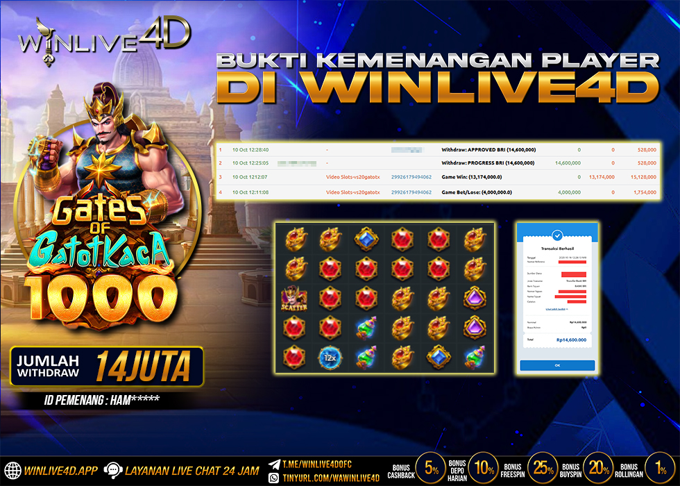 WINLIVE4D JACKPOT.,- LUNAS