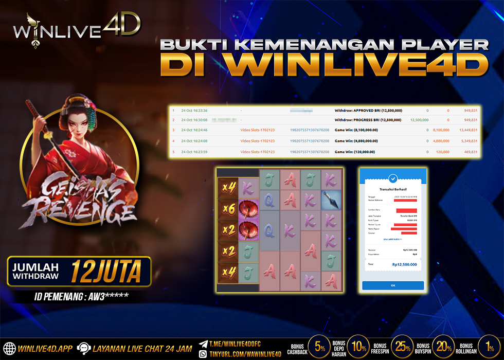 WINLIVE4D JACKPOT.,- LUNAS