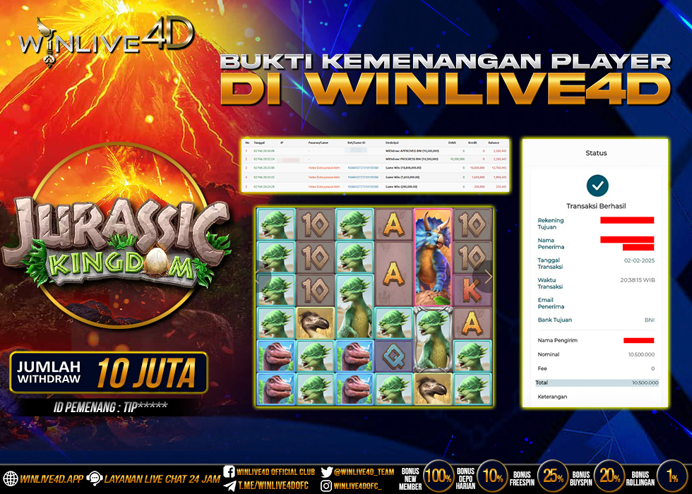 WINLIVE4D JACKPOT jurassic-kingdom-2-2-25.,- LUNAS