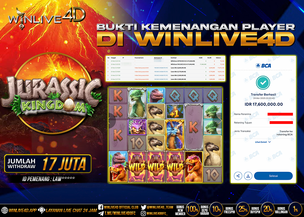 WINLIVE4D JACKPOT jurassic-kingdom-24-3-25.,- LUNAS
