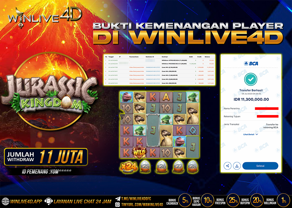 WINLIVE4D JACKPOT jurassic-kingdom-4-7-25.,- LUNAS