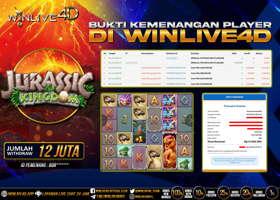 WINLIVE4D JACKPOT jurrasic-kingdom-6-6-25.,- LUNAS