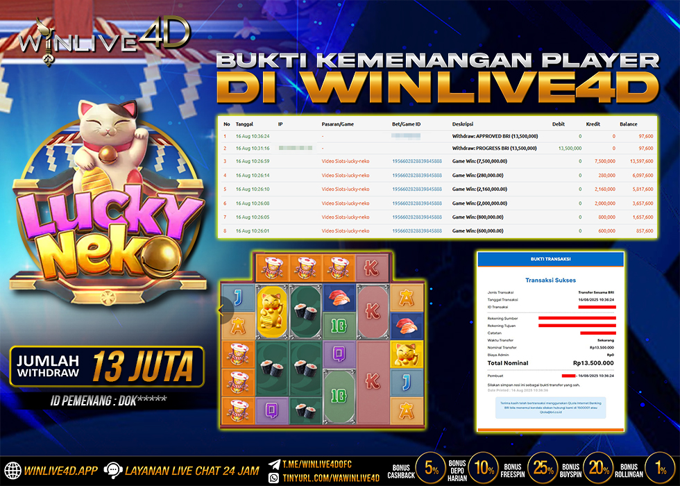 WINLIVE4D JACKPOT lucky-neko-16-8-25.,- LUNAS