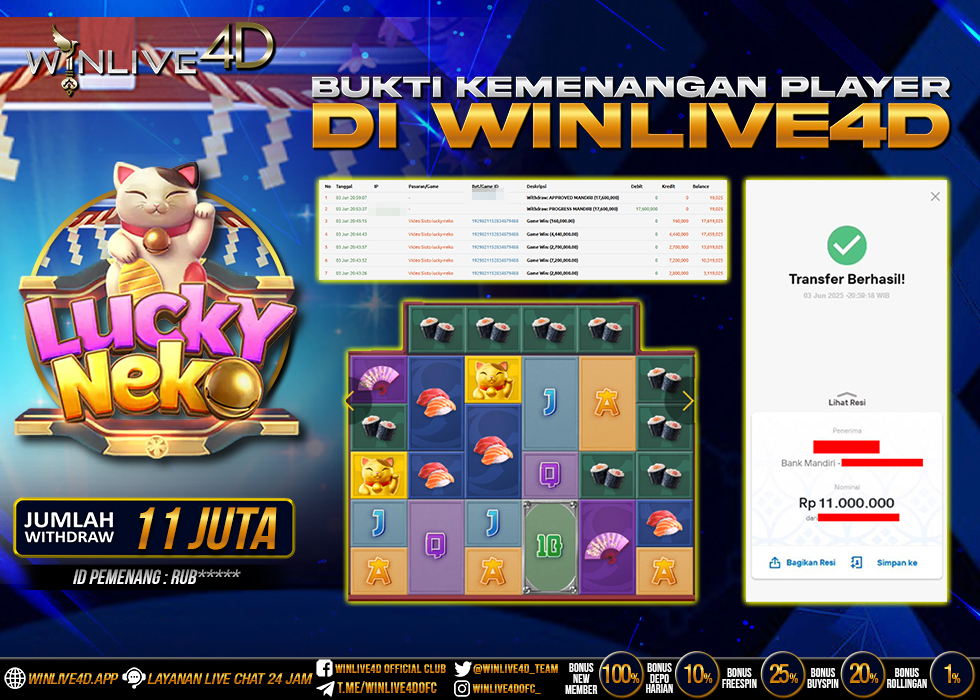 WINLIVE4D JACKPOT lucky-neko-3-6-25.,- LUNAS