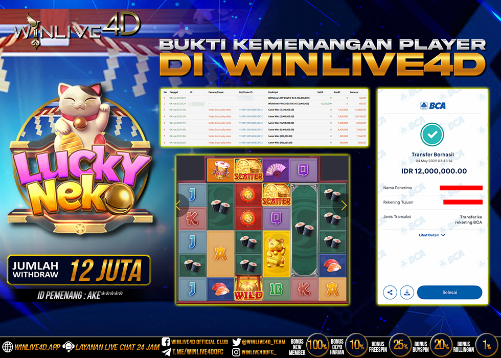 WINLIVE4D JACKPOT lucky-neko-4-5-25.,- LUNAS