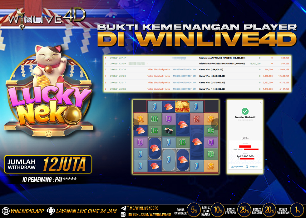WINLIVE4D JACKPOT.,- LUNAS