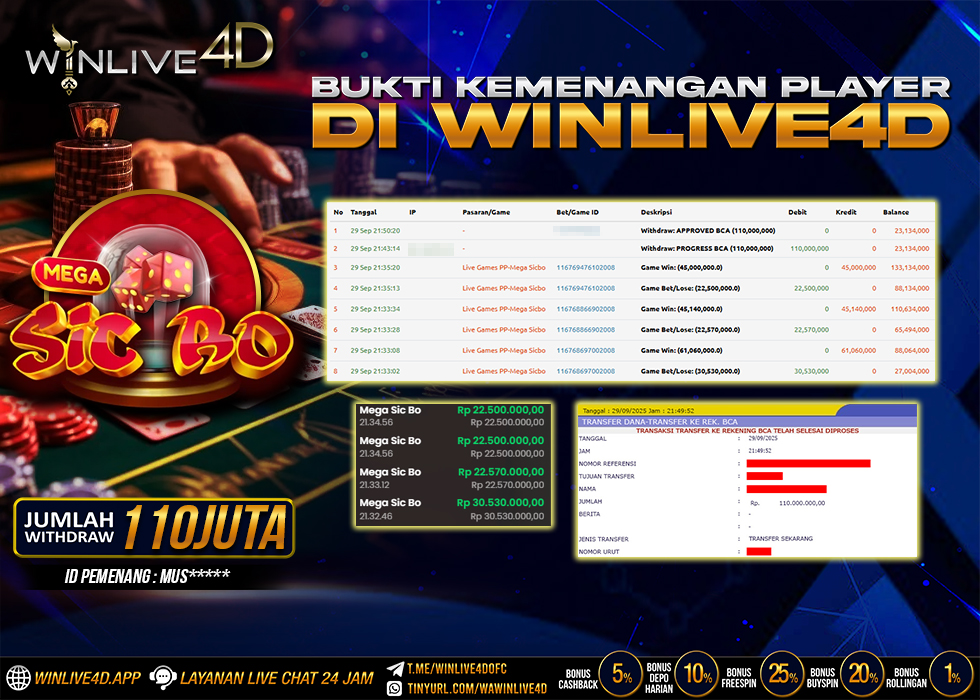 WINLIVE4D JACKPOT.,- LUNAS