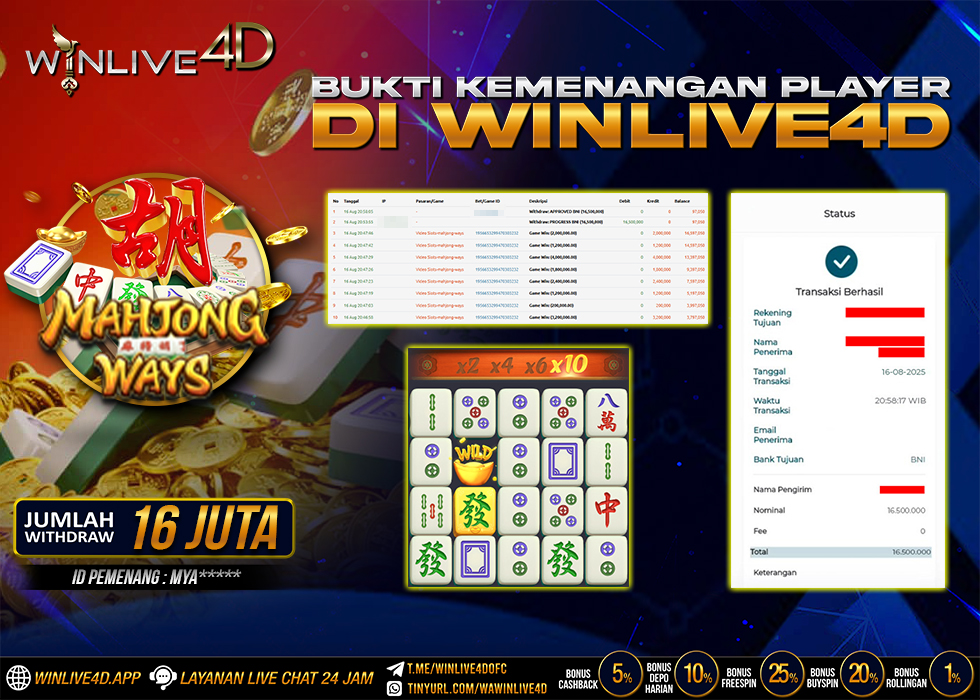 WINLIVE4D JACKPOT mahjong-ways-16-8-25.,- LUNAS
