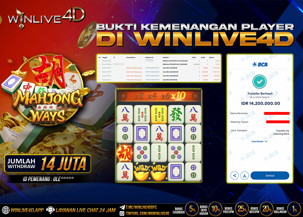 WINLIVE4D JACKPOT mahjong-ways-28-7-25.,- LUNAS