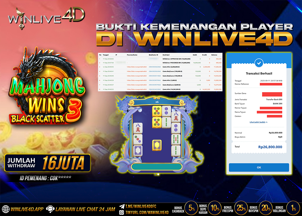 WINLIVE4D JACKPOT mahjongwins3-11-9-25.,- LUNAS