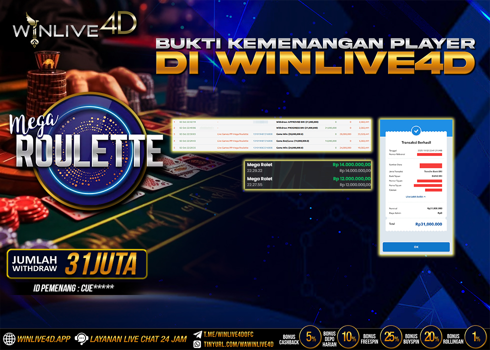 WINLIVE4D JACKPOT.,- LUNAS