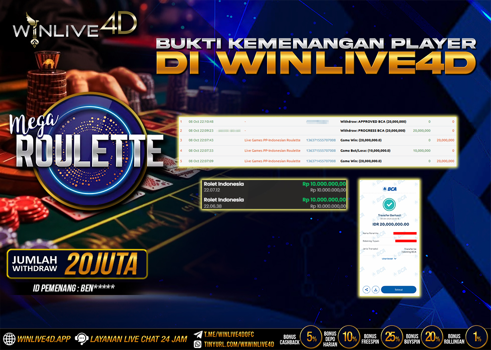 WINLIVE4D JACKPOT.,- LUNAS