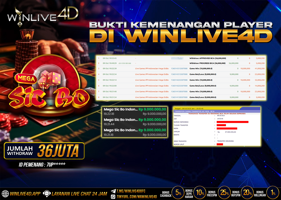 WINLIVE4D JACKPOT.,- LUNAS