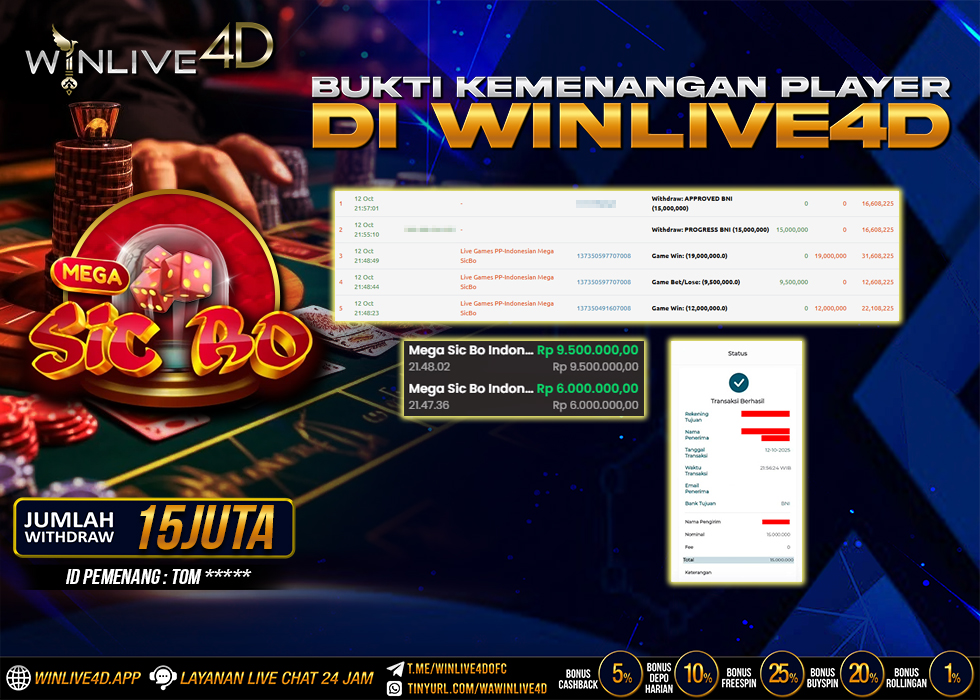 WINLIVE4D JACKPOT.,- LUNAS