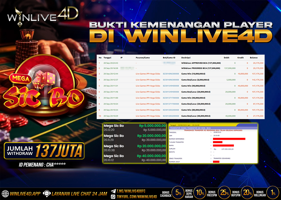 WINLIVE4D JACKPOT.,- LUNAS