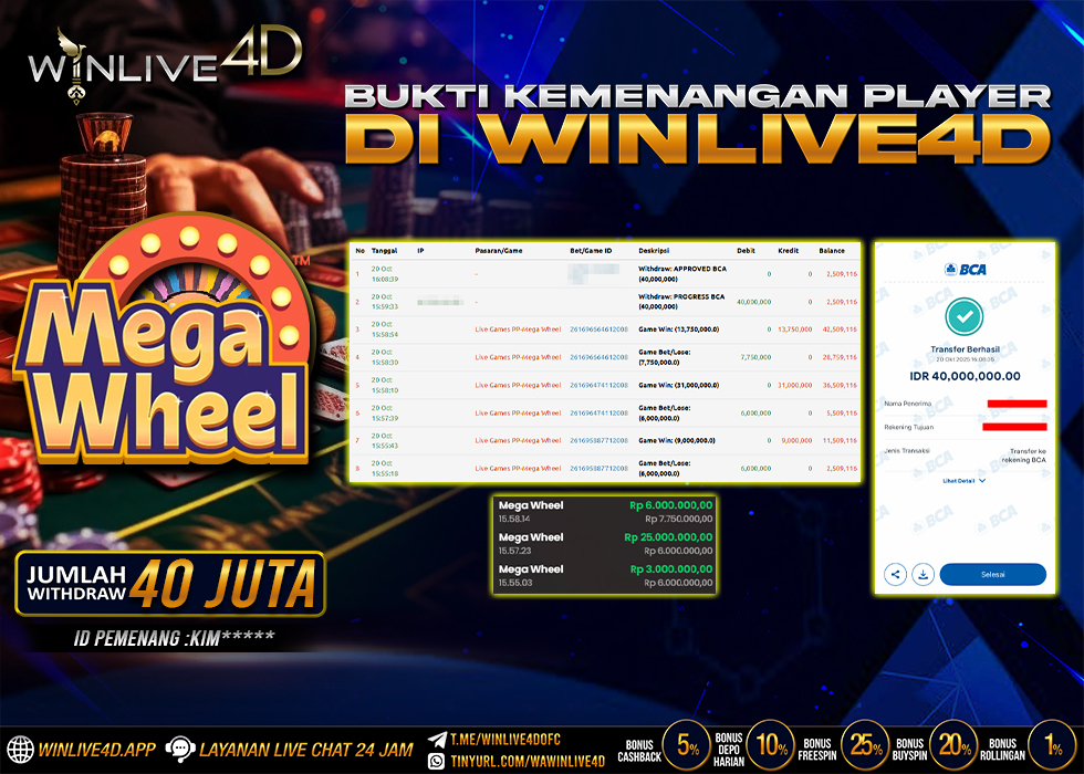 WINLIVE4D JACKPOT.,- LUNAS