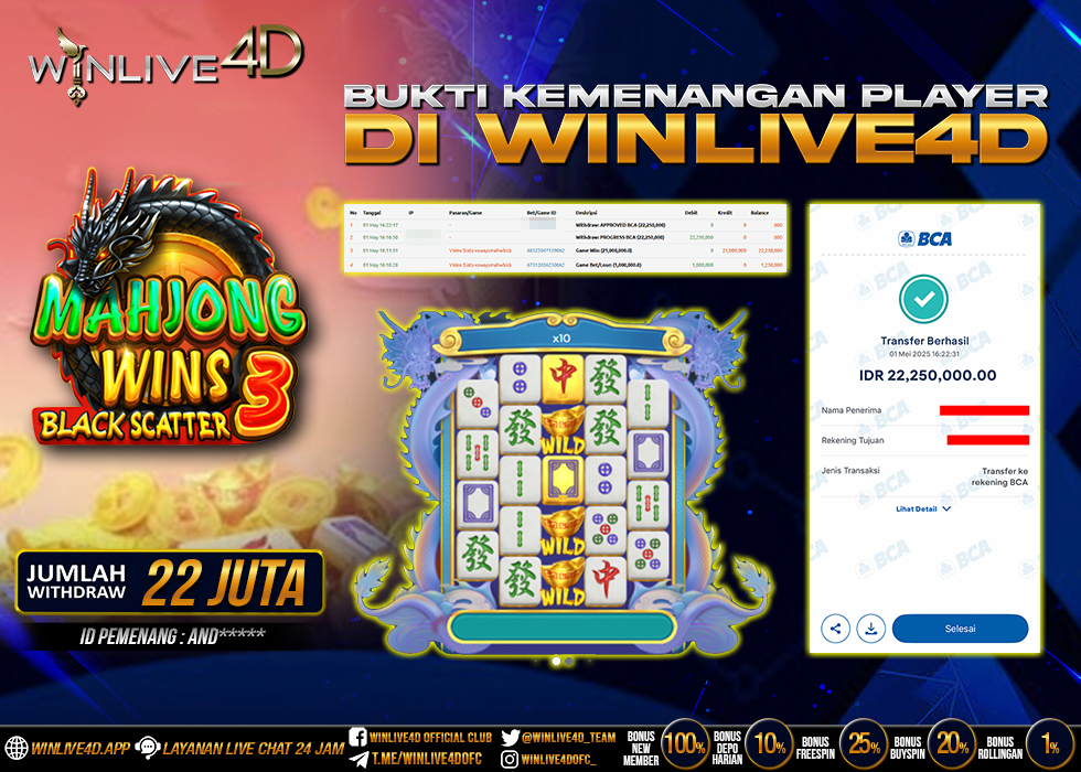 WINLIVE4D JACKPOT mj3-1-5-25.,- LUNAS