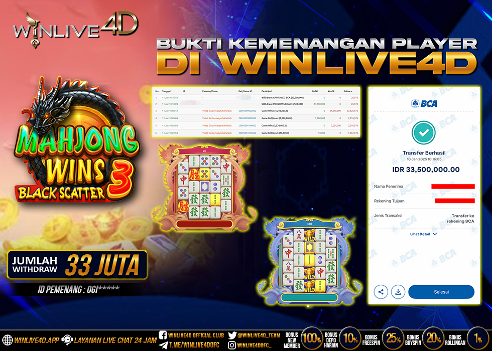 WINLIVE4D JACKPOT mj3-11-1-25.,- LUNAS