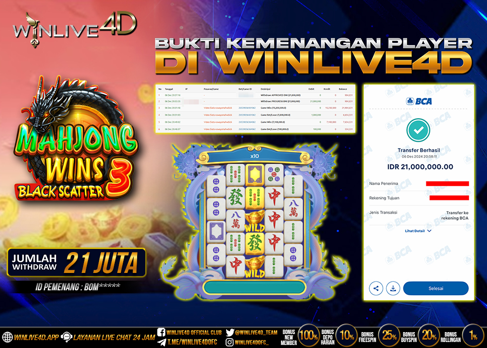 WINLIVE4D JACKPOT mj3-6-12-24.,- LUNAS