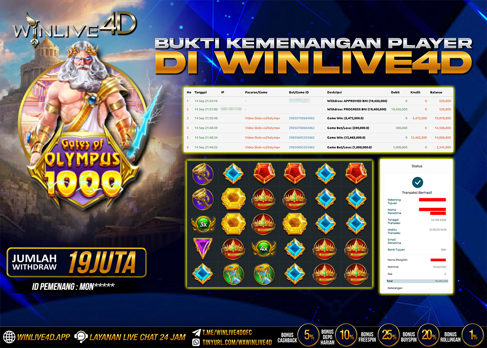 WINLIVE4D JACKPOT olympus-1000-14-9-25.,- LUNAS